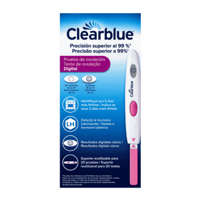 Test de Ovulación Digital Clearblue 20 Unidades
