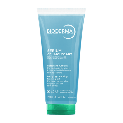 Bioderma Sébium Gel Moussant 200 ml | Limpieza facial