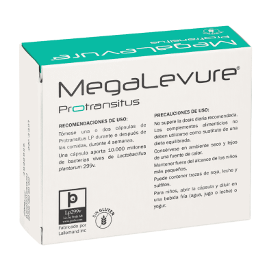 Megalevure Protransitus 30 cápsulas
