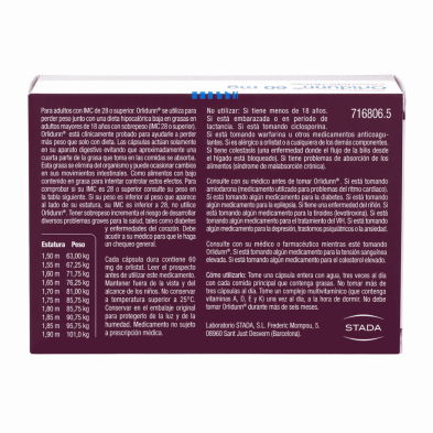Orlidunn 60 mg: el aliado para una pérdida de peso saludable