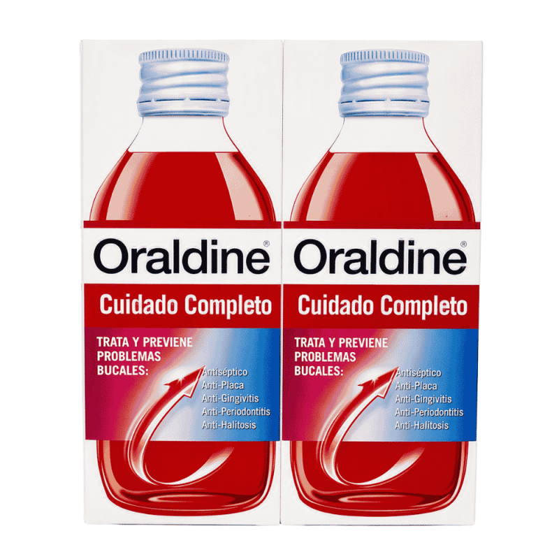 Duplo Oraldine Antiséptico 2x400 ml | Higiene bucal