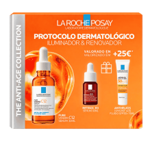 Pack La Roche-Posay Pure Vitamin C12, Retinol B3 y Anthelios