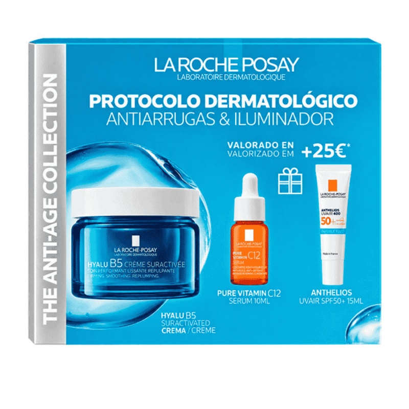 Pack La Roche-Posay Hyalu B5, Vitamin C12 y Anthelios