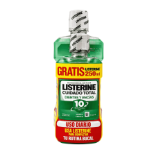 Listerine Protección Dientes y Encías 500 ml + 250 ml