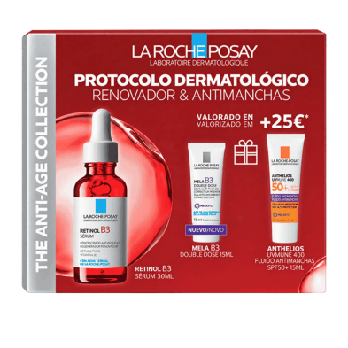 Pack La Roche-Posay Retinol B3 + Mela B3 + Anthelios | Antimanchas