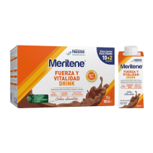 Meritene Fuerza y Vitalidad Drink Chocolate 12x180 ml