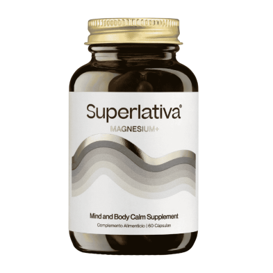Superlativa Magnesium+ 60 cápsulas | Magnesio y vitamina B6