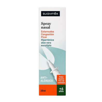 Suavinex Spray Nasal Antialérgico 20 ml | Descongestión