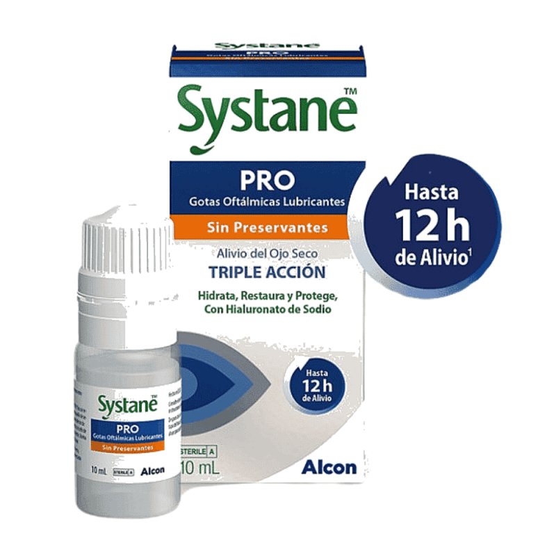 Systane Pro Sin Conservantes 10 ml | Lubricación ocular