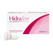 Hidrafem DonnaPlus 10 óvulos 2,2 g | Hidratación íntima