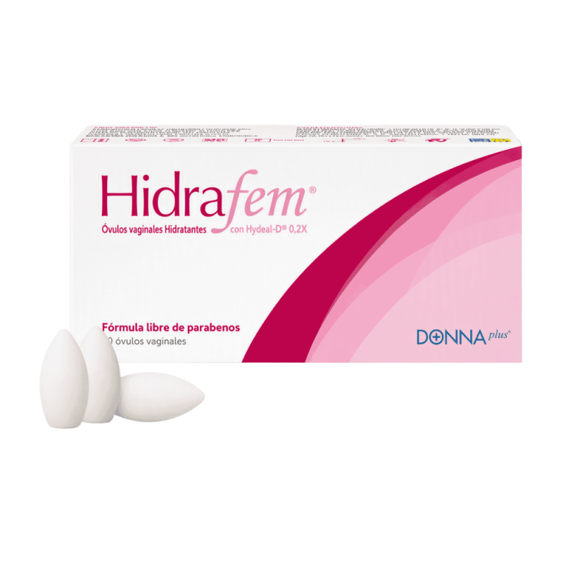 Hidrafem DonnaPlus 10 óvulos 2,2 g | Hidratación íntima