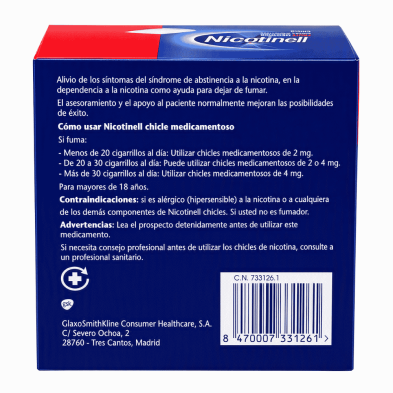 Nicotinell Fruit 2 mg 204 chicles | Ayuda para dejar de fumar