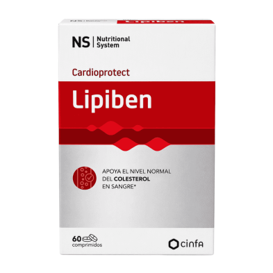Ns Cardioprotect Lipiben+ 60 comprimidos | Cuidado cardiovascular