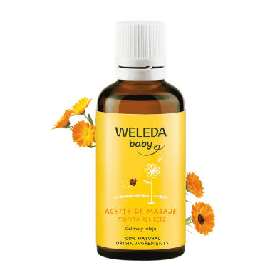 Weleda Aceite Tripita del Bebé 50 ml | Masaje abdominal