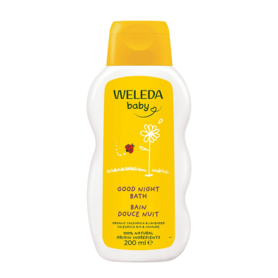 Weleda Baño Buenas Noches Baby 200 ml | Baño suave