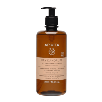 Apivita Dandruff Relief 500 ml | Champú anticaspa seca