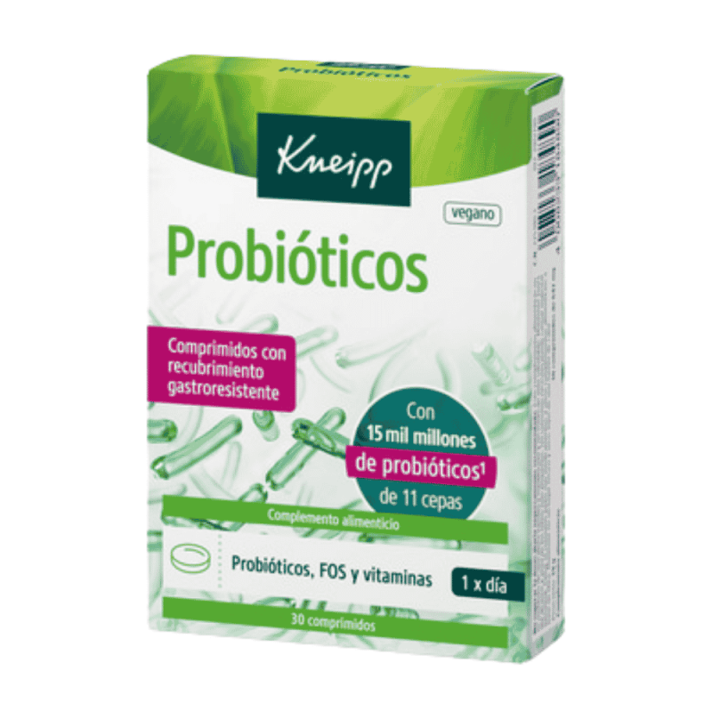 Kneipp Probióticos 30 comprimidos | Equilibrio intestinal