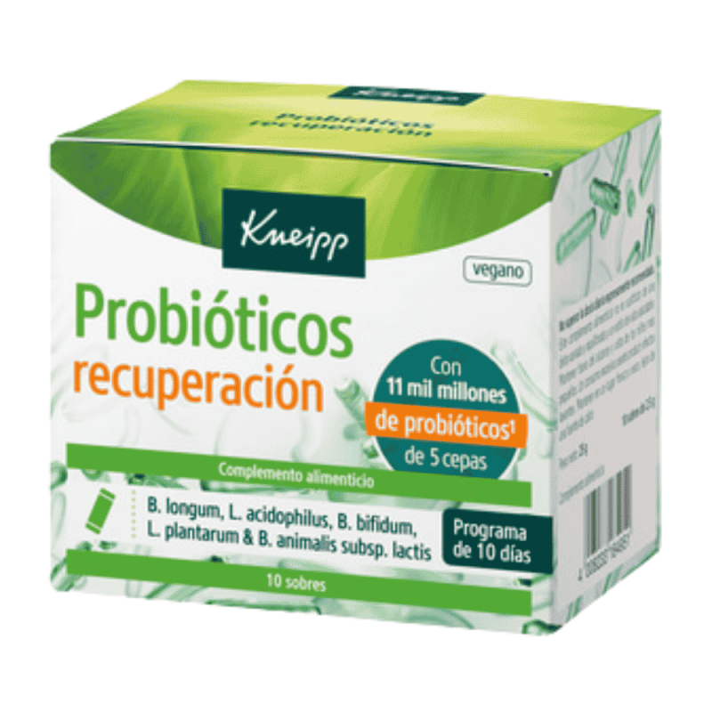 Kneipp Probióticos Recuperación 10 sobres | Microbiota