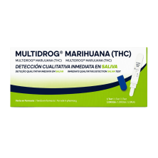 Multidrog Test Marihuana THC en Saliva | Detección