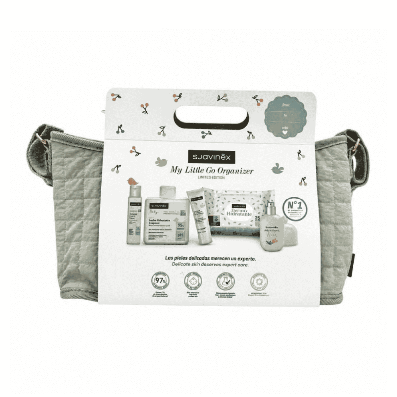 Pack Suavinex Canastilla My Little Go Verde | Higiene