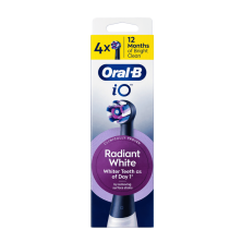 Oral-B iO Radiant White Negro 4 Cabezales | Recambios