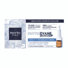 Phyto Phytocyane Intensive+ Hombre 12x5 ml | Anticaída