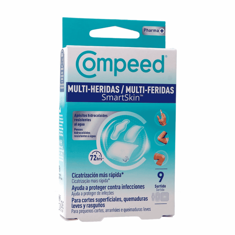 Compeed Multi-Heridas Surtido 9 unidades | Hidrocoloide
