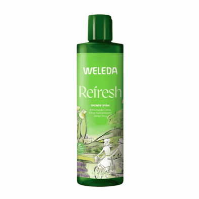 Weleda Refresh Gel de Ducha Citrus 400 ml | Limpieza suave