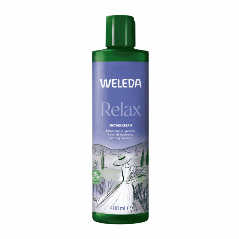 Weleda Relax Gel de Ducha Lavanda 400 ml | Limpieza suave