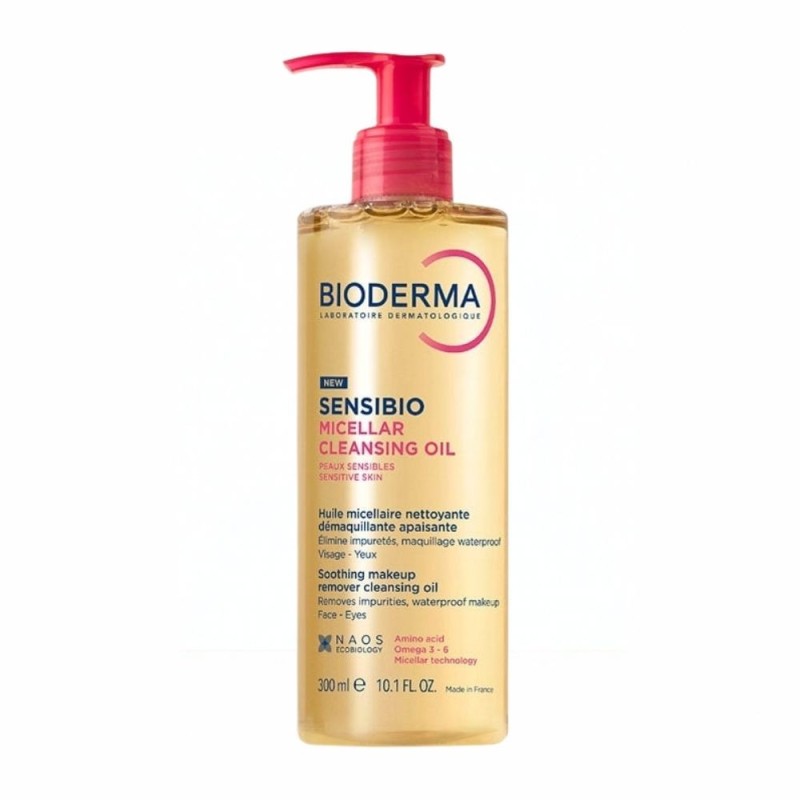 Bioderma Sensibio Aceite Micelar 300 ml | Limpieza facial