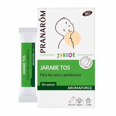 Pranarôm Aromaforce Jarabe Tos Junior 20 x 5 ml | Tos infantil
