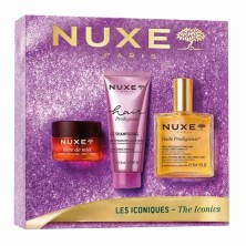 Pack Nuxe Huile Prodigieuse 50 ml + Hair Prodigieux Champú 50 ml + Rêve de Miel 15 g