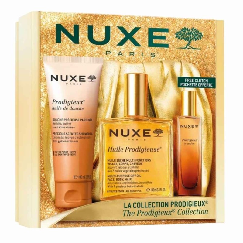 Pack Nuxe Prodigieux aceite, ducha y perfume