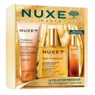 Pack Nuxe Prodigieux aceite, ducha y perfume