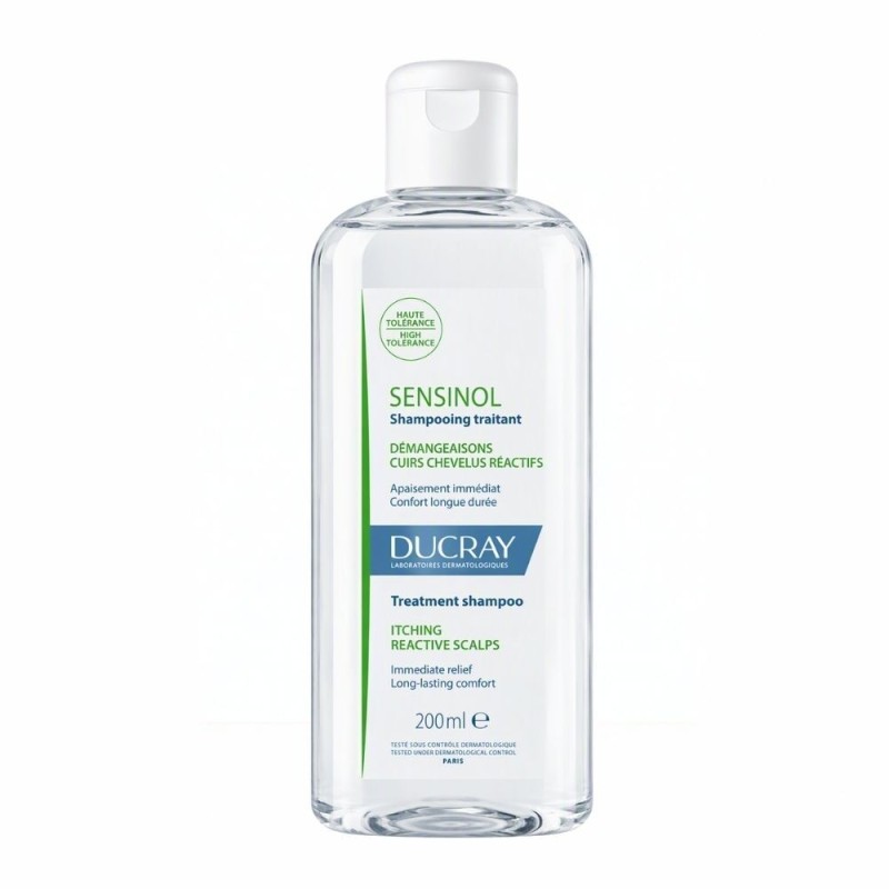 Ducray Sensinol Champú 200 ml | Cuero cabelludo sensible