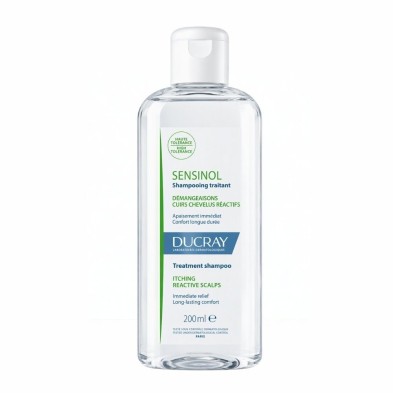 Ducray Sensinol Champú 200 ml | Cuero cabelludo sensible