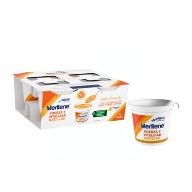 Meritene Natillas Caramelo 4 x 125 g | Nutrición