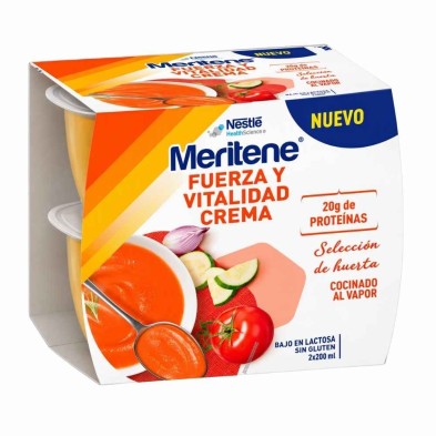 Meritene Crema Selección de Huerto 2 x 200 ml | Nutrición