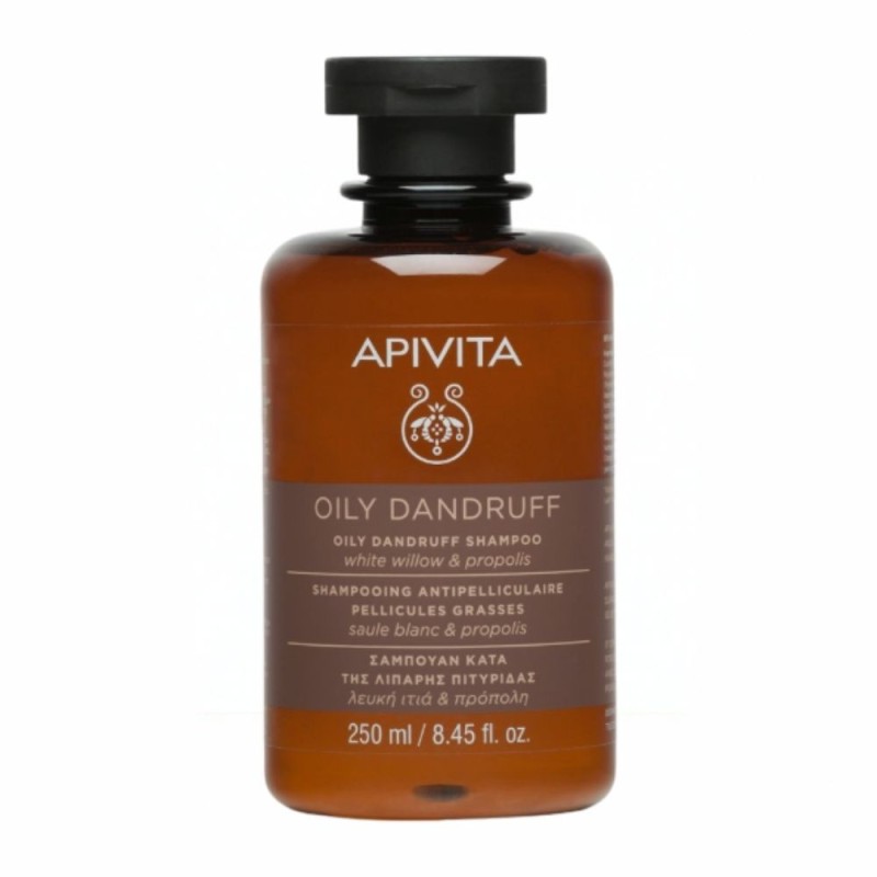 Apivita Oily Dandruff 250 ml | Champú anticaspa grasa