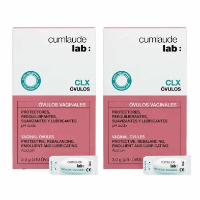 Duplo Cumlaude Lab CLX 2x10 óvulos | Cuidado íntimo