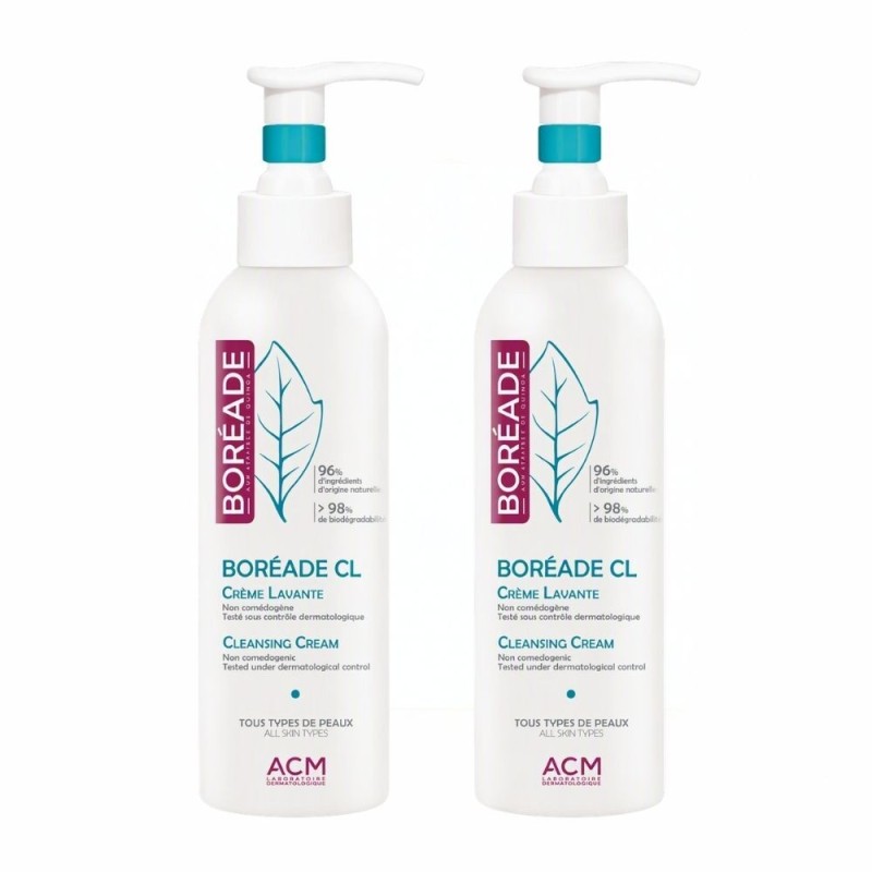 Duplo Boréade CL Crema Lavante 2x200 ml | Limpieza facial