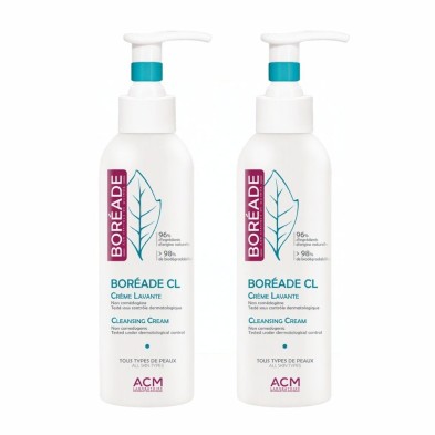 Duplo Boréade CL Crema Lavante 2x200 ml | Limpieza facial