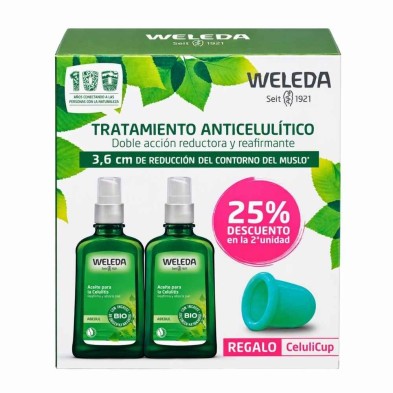 Duplo Weleda Aceite Para Celulitis 2x100 ml|okfarma.es