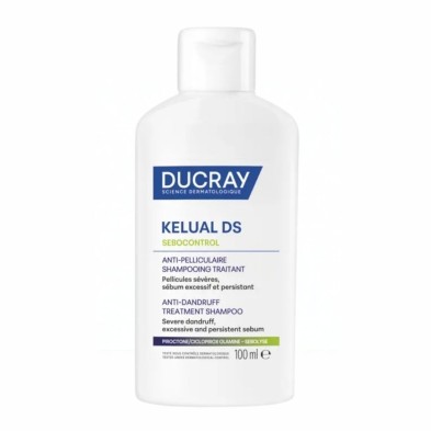 Ducray Kelual DS Sebocontrol 100 ml | Champú anticaspa