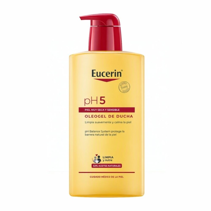 Eucerin pH5 Oleogel de Ducha 1000 ml | Piel sensible