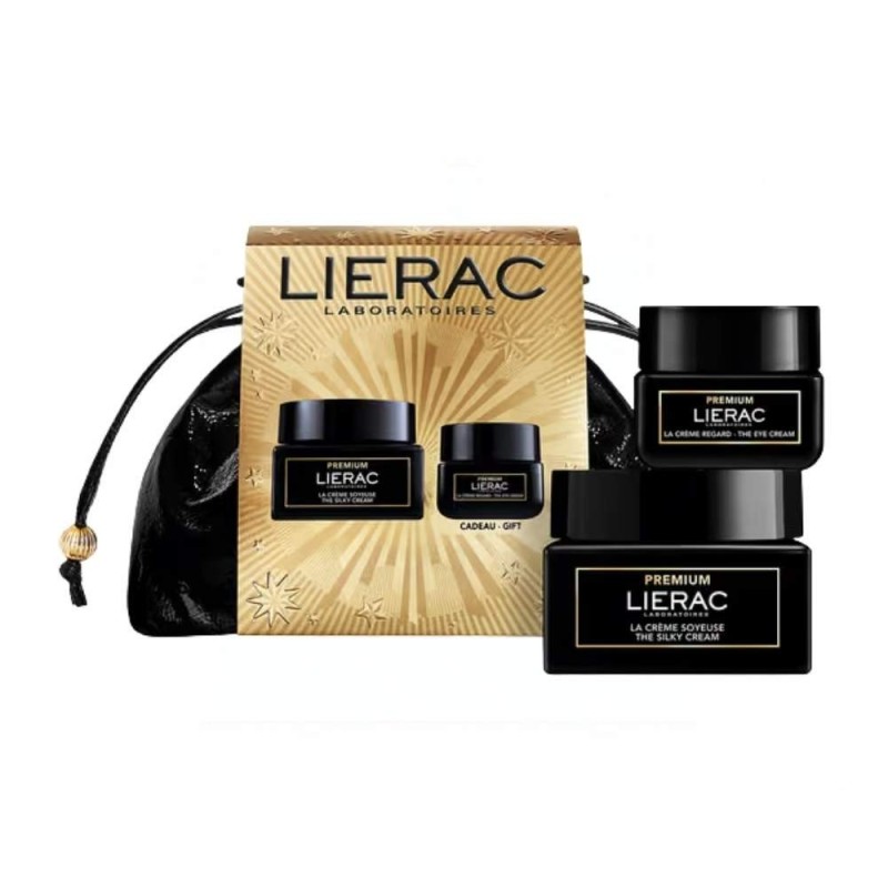 Lierac Crema Pack Premium Sedosa 50 Ml + De Ojos Antiedad 20 Ml + Neceser 20Ml