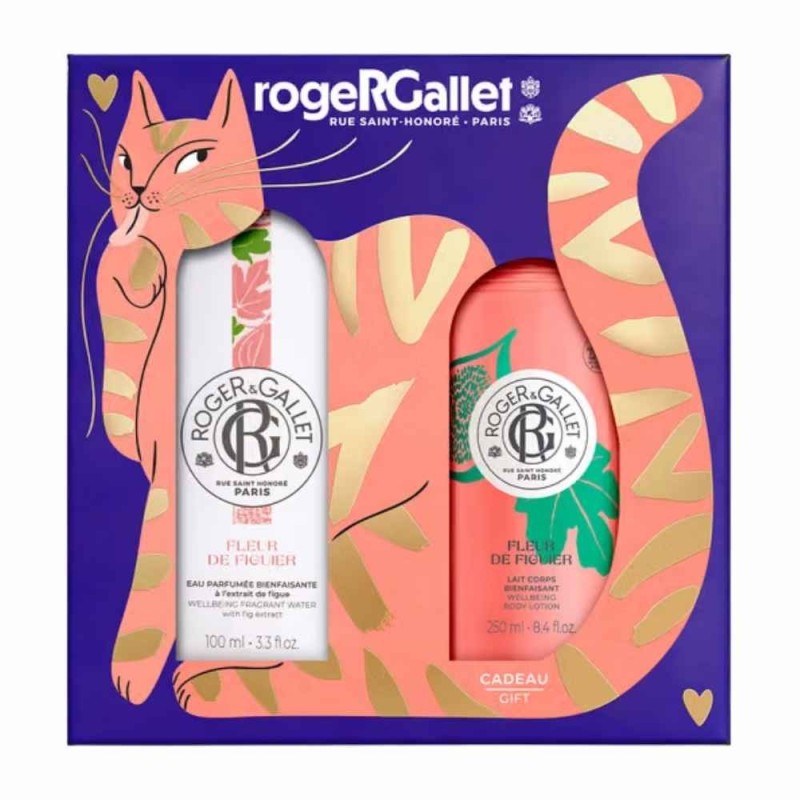 Roger & Gallet Pack Roger&Gallet Fleur De Figuier Agua Perfumada 100 Ml + Leche Corporal 250 Ml 350 Ml