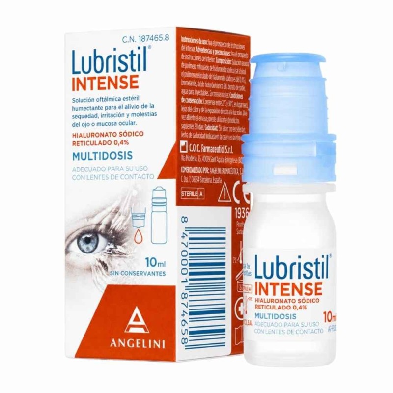 Lubristil Intense Solución Oftálmica 10 ml | Ojo seco