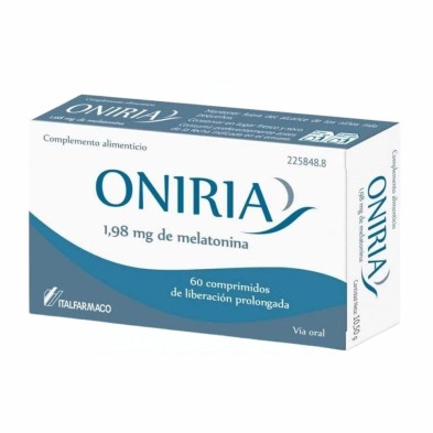 Oniria 60 comprimidos | Melatonina de liberación prolongada