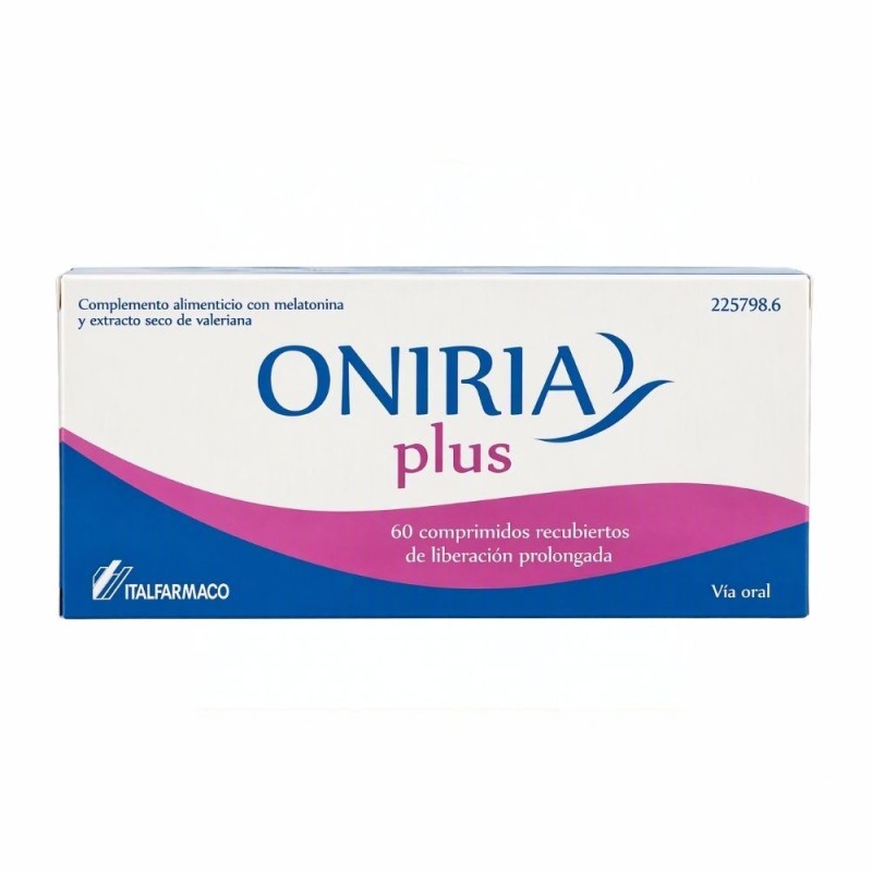 Oniria Plus 60 comprimidos | Conciliación y mantenimiento del sueño